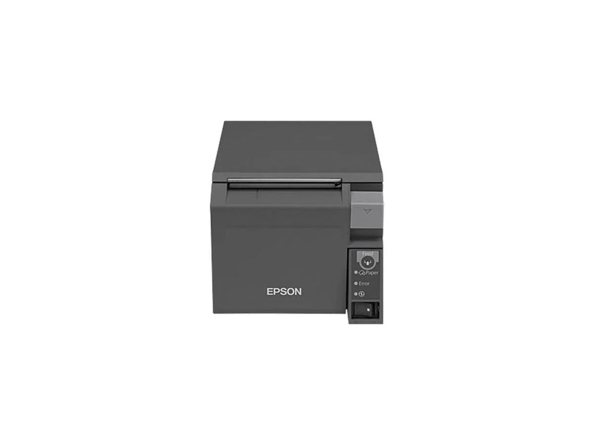 Epson C31CD38 A9801 Epson tm-t70ii, USB, ethernet (ub-e04) e apertura frontale stampante termica per scontrini, Epson, grigio scuro, cavo di alimentazione incluso, Req, sostituito C31CD38 A9971