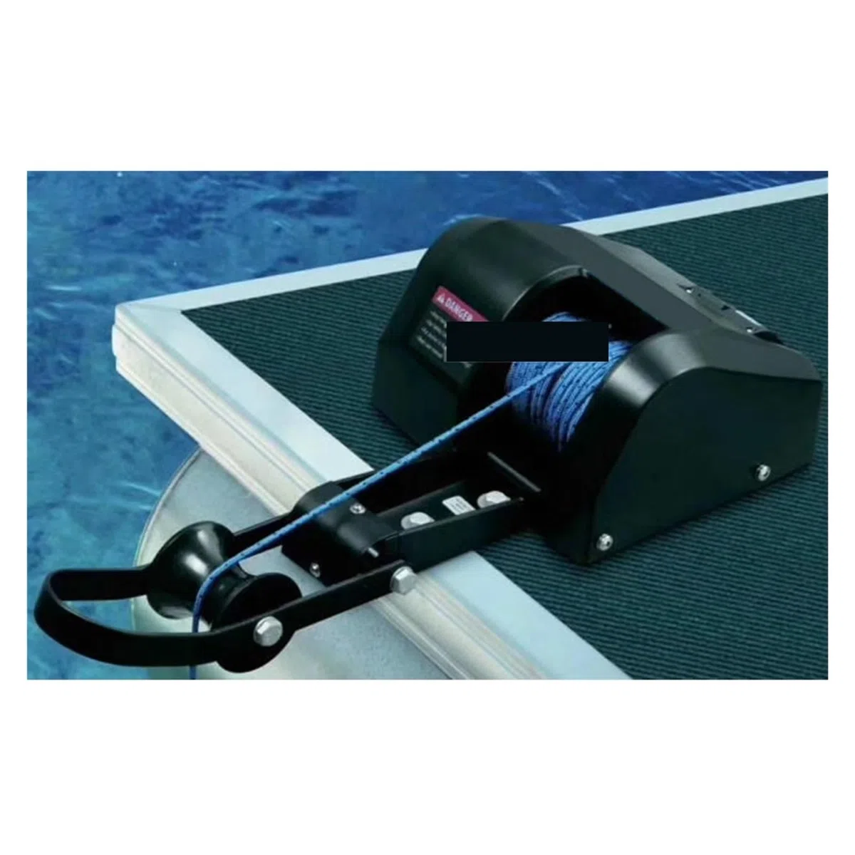Verricello for ancora for barche 12V, salpa ancora elettrico for e yacht(Noir)