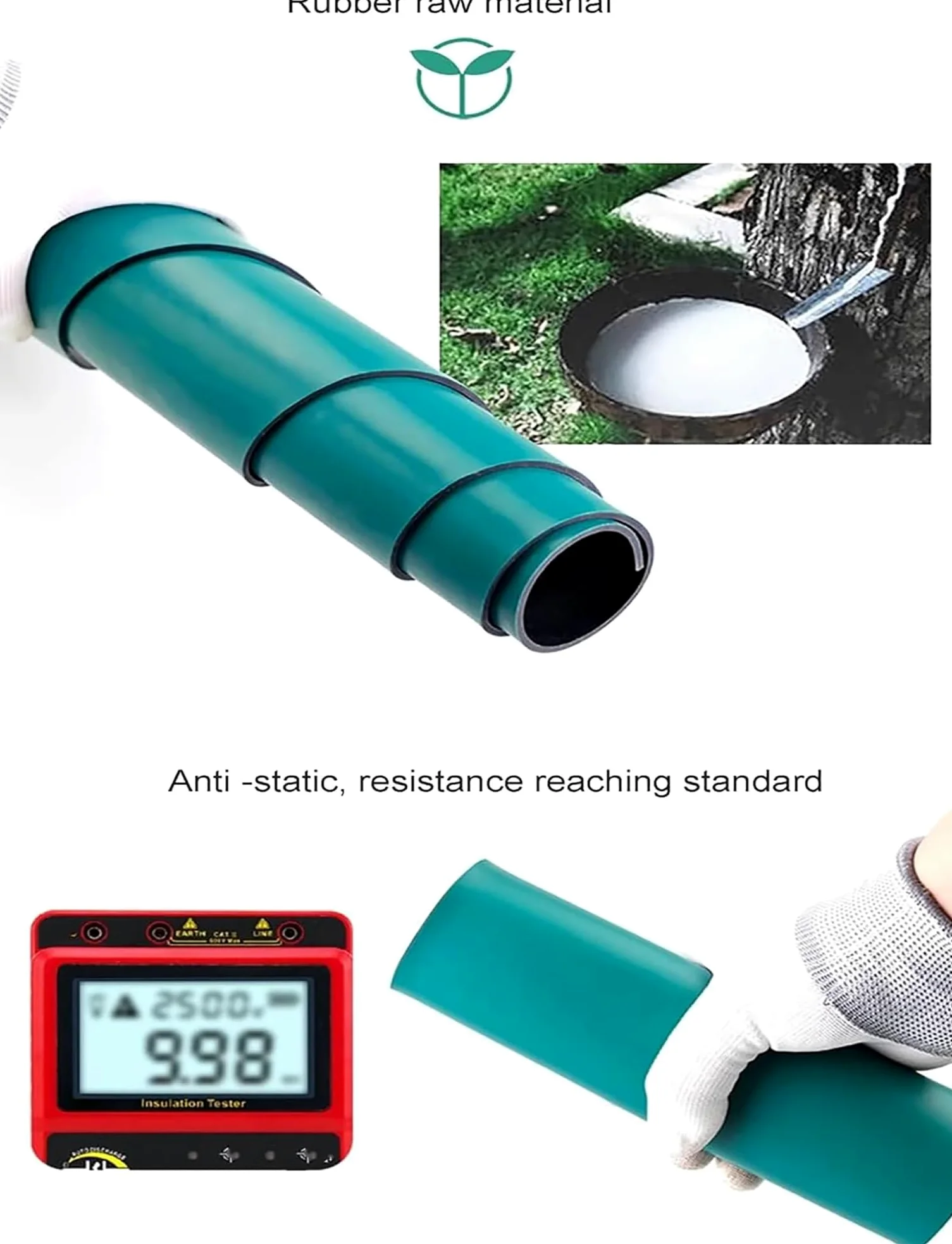 Tappetino da banco per Isolamento Termico, Tovaglietta antistatica in PVC a Doppio Strato, Spessore 2 mm, Diverse Misure(200x80cm/78.8x31.5)