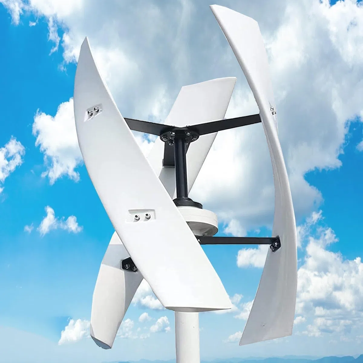 Generatore Eolico Verticale Ad Alta Potenza Da 20000 W, Trifase, Ca, A Bassa Rumorosità, 12 V, 24 V, 48 V, 220 V, Kit Di Integrazione Energetica Domestica A Energia Eolica