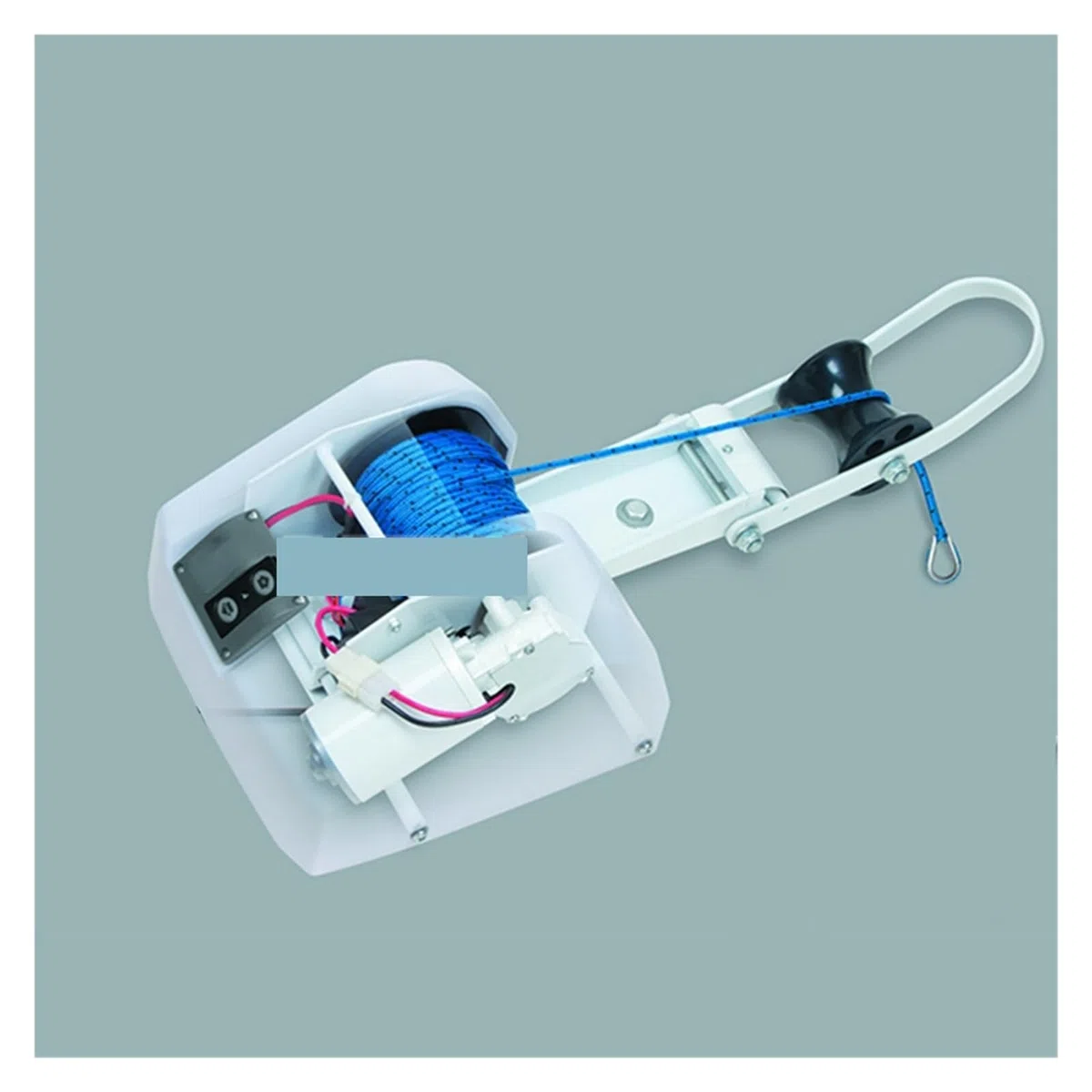 Verricello for ancora for barche 12V, salpa ancora elettrico for e yacht(Noir)