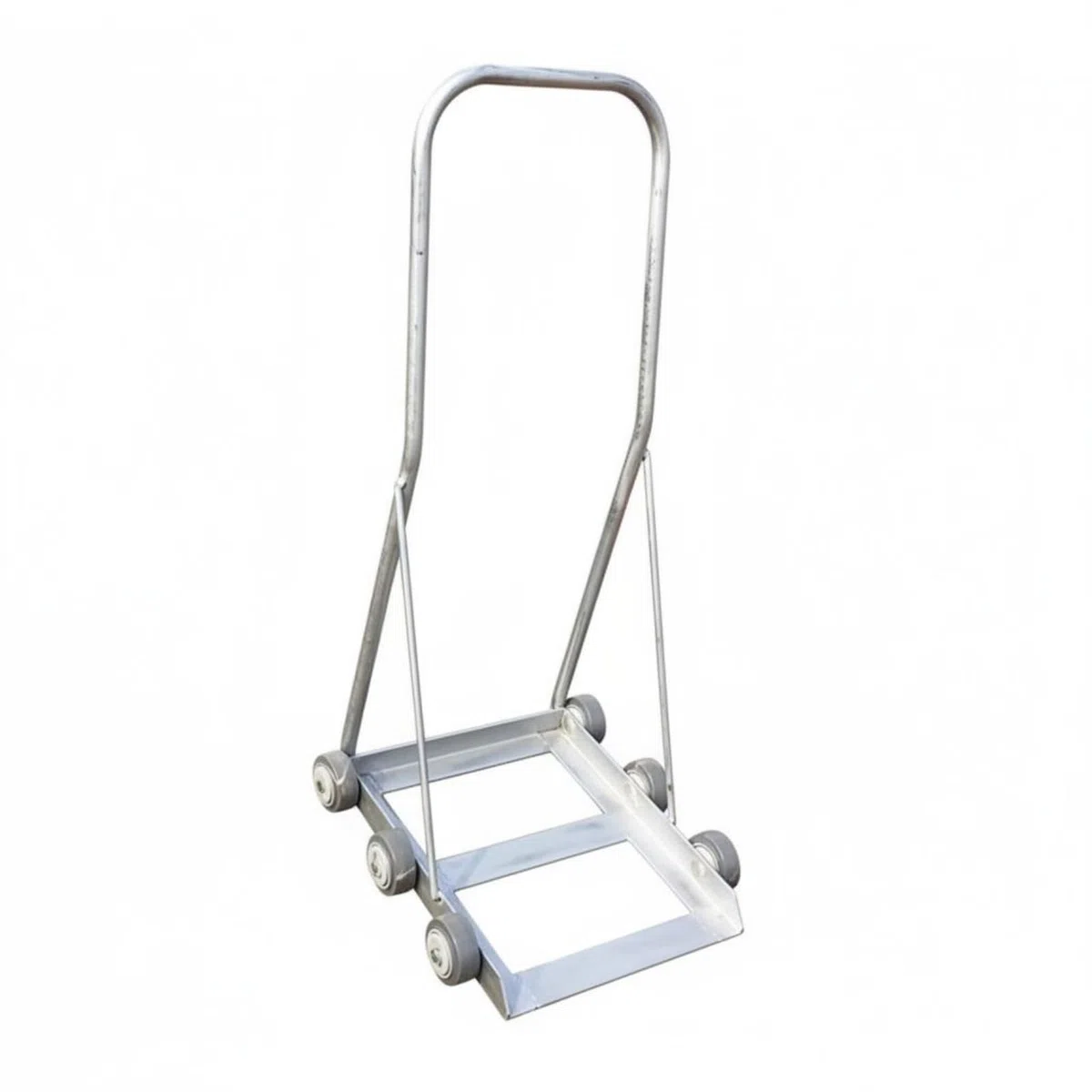 Carrello Pieghevole Carrello da Trasporto Spinta Carrello Portapacchi Cestino Scorrevole per Leggero Manico Comodo Adatto per Spostamenti Quotidiani Casa Negozio, Regolare