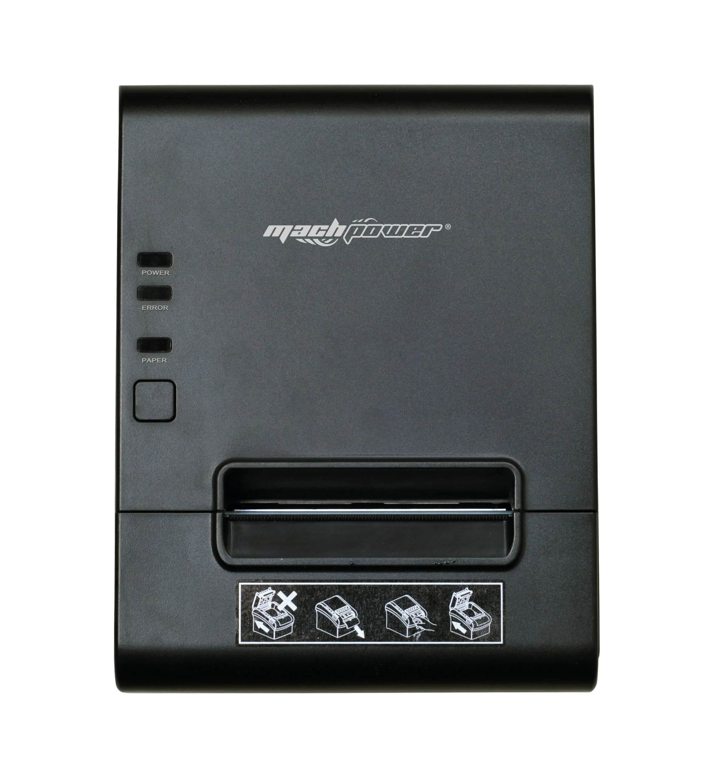 Stampante Termica per Scontrini POS 80mm, Facile da utilizzare - Driver Windows Linux Android IOS, Interfaccia USB, Stampa Codici 1D e QR - ideale per bar e ristoranti (BP-DTPP-021)