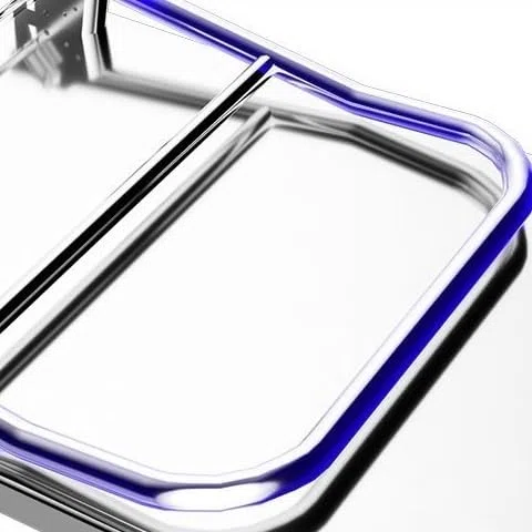 Carrello a Mano con Piattaforma in Acciaio Inossidabile, Carrello Pieghevole Industriale for Magazzino, Bagagli e trasloco Carrello Pieghevole per Magazzino