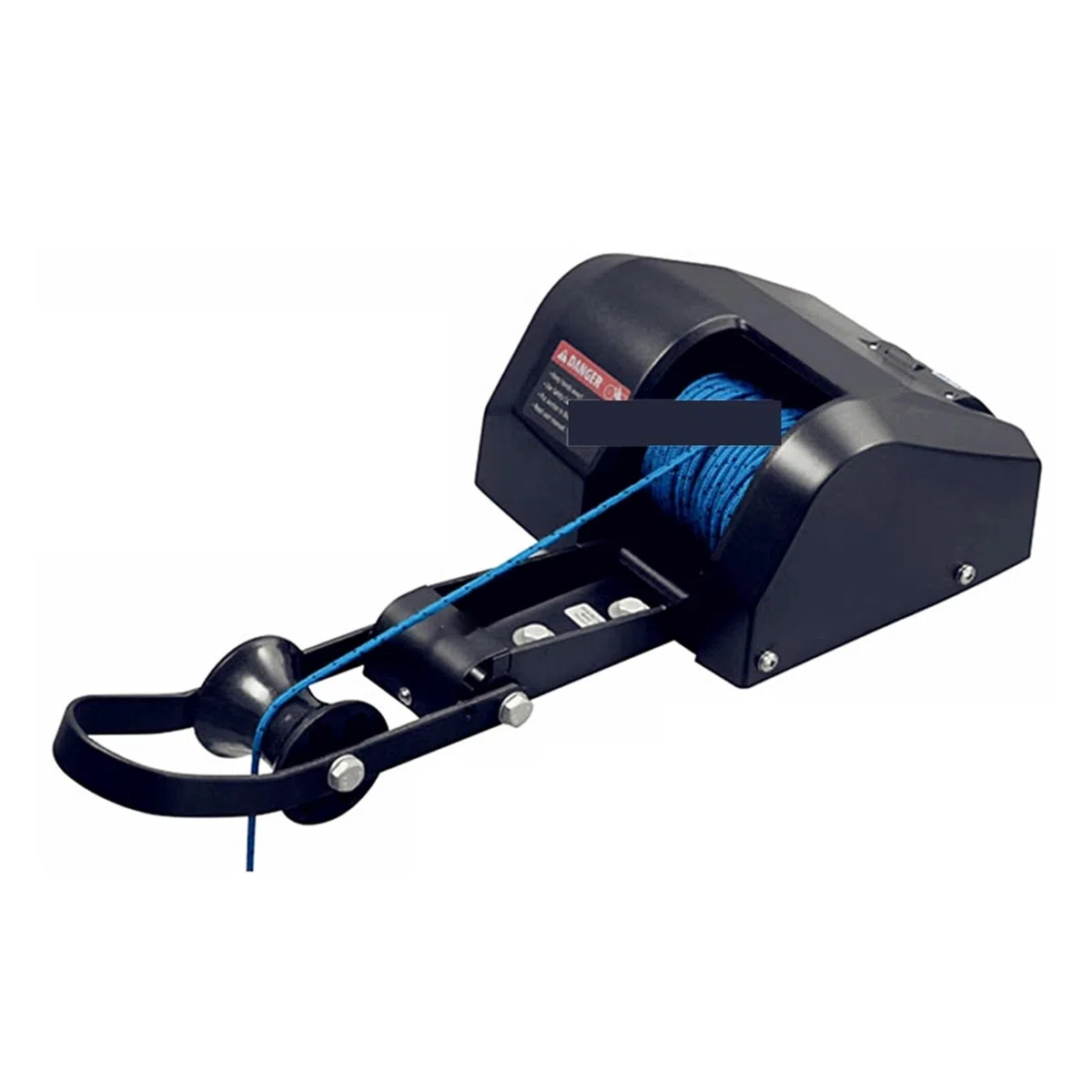 Verricello for ancora for barche 12V, salpa ancora elettrico for e yacht(Noir)