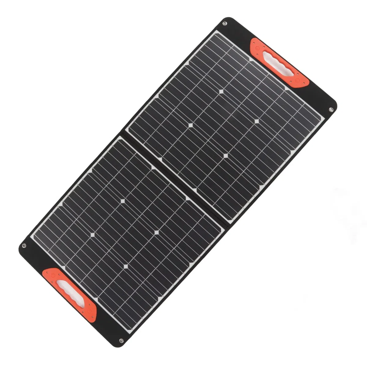 Zerodis Pannello Solare Portatile Pieghevole 100W, con Tecnologia di | Pannelli solari Tecnologia di ricarica intelligente, uscita 18 V CC per campeggio e centrale elettrica Pannello solare