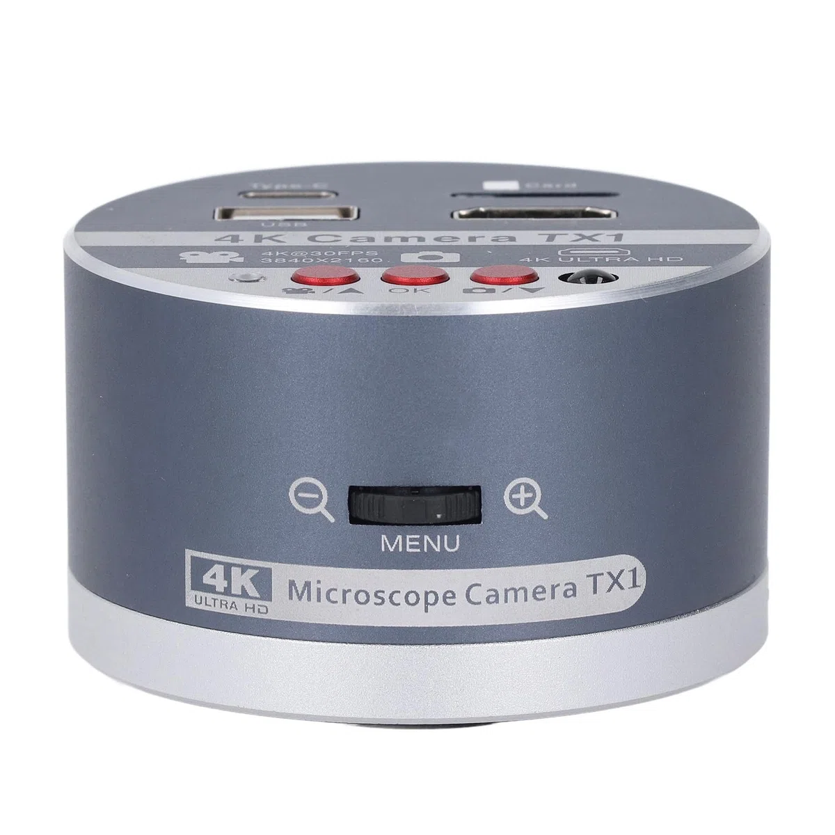Naroote Videocamera Fotografica, 1/1.8 - -sensor IMX678 Modulo Lente Microscopio per Osservazione dell'oggetto (Spina europea)