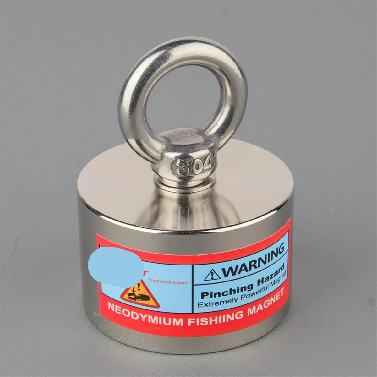 Magnete da Pesca Forti magneti magnetici con Vaso Profondo Magnete al neodimio di Recupero da Pesca N52 for la Ricerca per Pesca Magnetica(300KG)