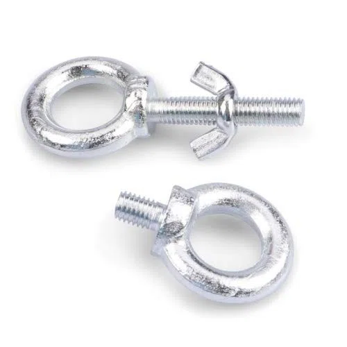 Calamita in neodimio con 2 fori e occhielli a vite (magnets4you) – Magnete super forte per pesci magnetici/pesca magnetica, magnete con occhiello nichelato – Dimensioni Ø 135 mm – 2 x 1100 kg