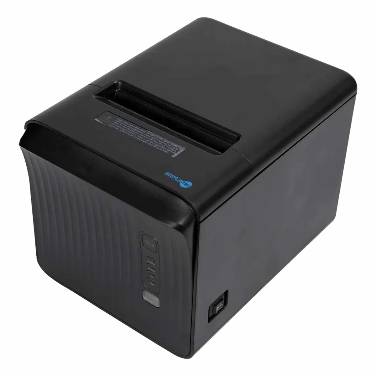 SIMPLETEK - Stampante Termica POS 80mm | USB LAN RJ-11 RS232 | per Scontrini Ricevute e Comande - Auto-Cut | Manuale e Driver inclusi