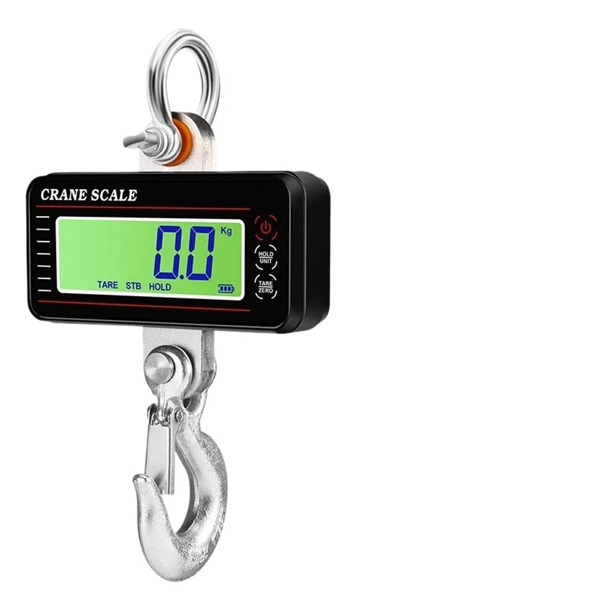 1 bilancia for gru industriale - Bilancia digitale sospesa con controllo da 65 piedi, for uso agricolo, in fabbrica e in edilizia(Blue,L E D 500kg)