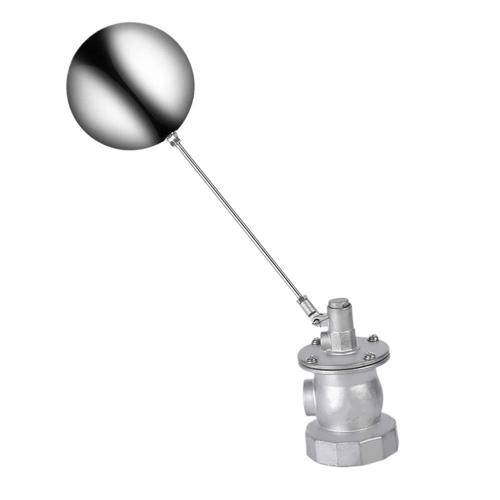 Valvola a galleggiante automatica Valvola a sfera galleggiante in acciaio inossidabile da 1 pezz0, valvola a con controllo di portata grandi dimensioni DN32-DN100 for irrigazione(65)