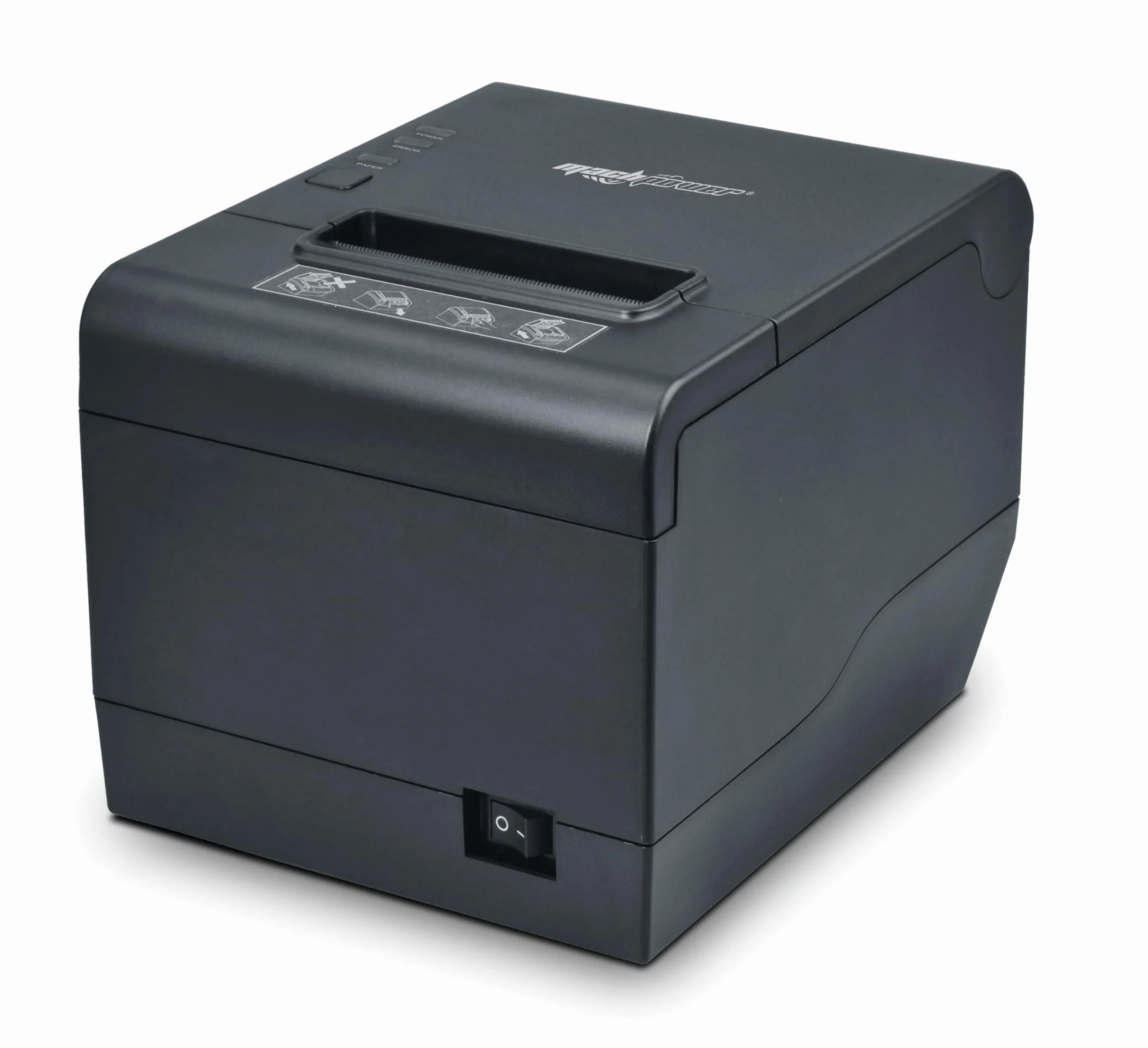 Stampante Termica per Scontrini POS 80mm, Facile da utilizzare - Driver Windows Linux Android IOS, Interfaccia USB, Stampa Codici 1D e QR - ideale per bar e ristoranti (BP-DTPP-021)